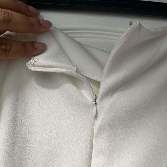 SHEIN White Wide Leg Pants - Picture 6 of 7